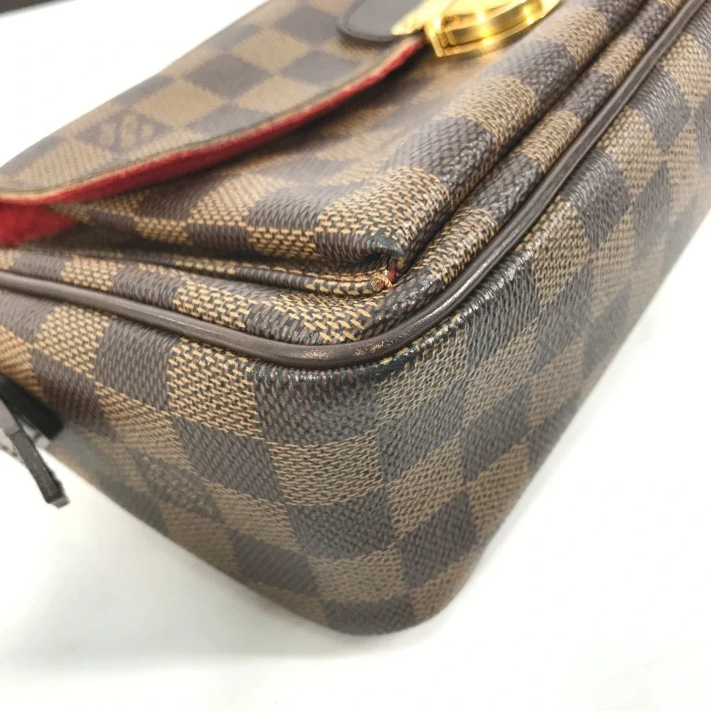 LOUIS VUITTON Brown Damier Canvas Shoulder Bag